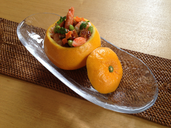 コンディショニングレシピ「うなぎの甘夏ちらし」